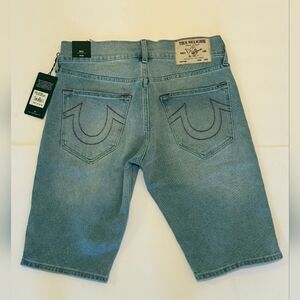 True Religion Short Jeans  Denim with Red Patch